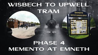 Tramway Memento Emneth  Wisbech to Upwell Tram Unveiling  Interview tram train [upl. by Kapor239]