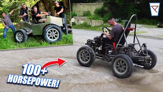 OVERPOWERED Porsche Kart Making the Body Grind Hard Plumbing Co [upl. by Carolynn]