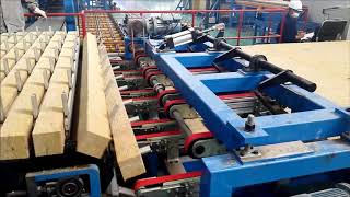 Rockwool glasswool sandwich panel line [upl. by Armahs]