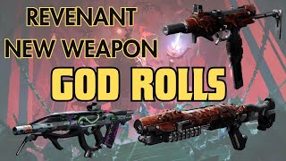 Act 2 Arsenal God Rolls You NEED [upl. by Aniv]