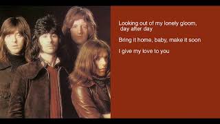 Badfinger  Day After Day  Lyrics Straight Up LP [upl. by Noedig864]