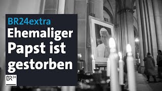 Sondersendung zum Tod des ehemaligen Papstes Benedikt XVI  BR24live [upl. by Barstow]