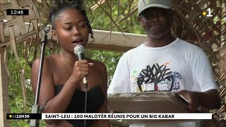 100 artistes réunis pour un grand concert de maloya [upl. by Ronyar497]