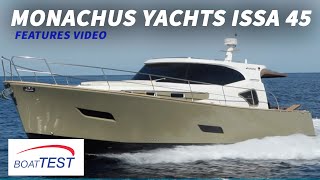 Monachus Yachts Issa 45 2020 Test Video  By BoatTESTcom [upl. by Hadias]