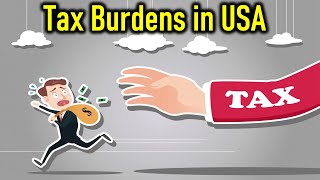 Top 10 States with the Highest Overall Tax Burdens in the USA 2024 [upl. by Charline]