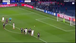 Rashford’s Penalty v PSG But Mark Goldbridge is Commentating [upl. by Eelnayr760]