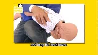 clear a foreign body airway obstruction in a childmp4 [upl. by Simeon578]