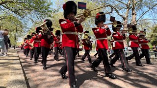 The Band of the Coldstream Guards  Coldstream Guards Black Sunday Parade 2023 [upl. by Stagg]