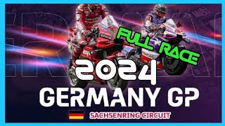 MotoGP Jerman  Sachsenring  2024 Full Race [upl. by Arual]