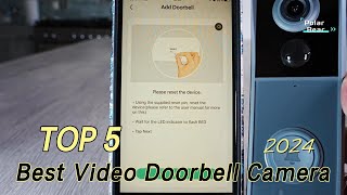 TOP 5 Best Video Doorbell Camera for Home 2024 [upl. by Ateuqahs]