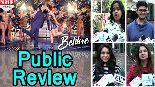 Public Review Of Film Befikre  Ranveer Singh Vaani Kapoor [upl. by Doran199]