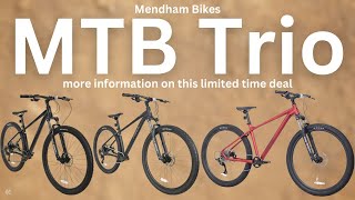 MTB Trio Updates amp Details  Able Bike Co  Univega USA Mountain Bikes from Mendham Bikes [upl. by Harias943]