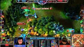 CLG vs TSM NA REGIONALS Quarter final game 2 Reginald making the plays again [upl. by Noffihc]