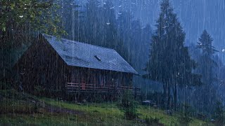 Super Heavy Rain To Sleep Immediately  Rain Sounds For Sleeping  Relaxing Studying ASMR [upl. by Welcy206]