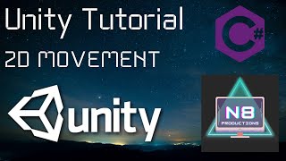 Adding 2D Movement  UNITY 5 Minute Tutorials 2022 UPDATED [upl. by Chevalier]