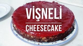 Kolay Vişneli Cheesecake l Yemek Tarifleri [upl. by Taft]