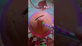 Gullak painting home made artist viralvideo shorts subscribe [upl. by Audly370]