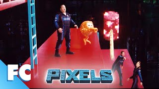 Pixels Clip Final Fight  Action Comedy SciFi Fantasy  Adam Sandler Kevin James  FC [upl. by Kaela]