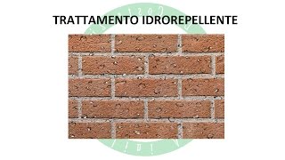 Trattamento Idrorepellente [upl. by Hughett76]