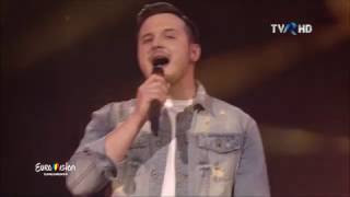 Marcel Roșca  All of My Heart Eurovision 2017 Romania Live Audition [upl. by Zakarias268]