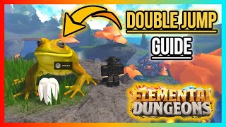 HOW TO GET DOUBLE JUMP  Elemental Dungeons [upl. by Canica]