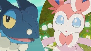 Frogadier amp Sylveon AMV  Shape of You request [upl. by Wollis]