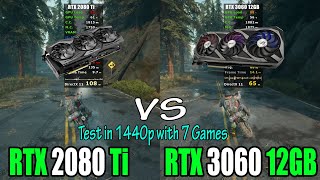 RTX 2080 Ti vs RTX 3060 12GB  Test in 7 Games in 2023 [upl. by Anibur63]