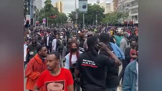 Demonstrations CBD as Genz demand release of Morara Kebaso 🔥🔥🔥🔥💔💔😭😭 [upl. by Figge]