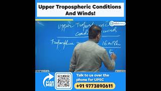 Upper Tropospheric Conditions And Winds upscpreparation civilserviceexam iasaspirants shorts [upl. by Tamma222]