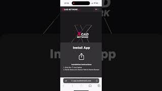 StepbyStep Installing XCAD Network App on iPhone short [upl. by Yecart120]