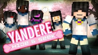 Minecraft YANDERE HIDE N SEEK w Facecam [upl. by Ngo]