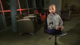 INTERVIEW Legless 6 year old wrestler Isaiah Bird [upl. by Aihsile451]