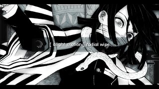 Alight motion  radial wipe tutorial [upl. by Enitram161]