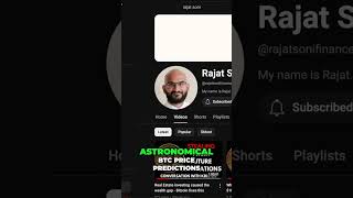 Rajat Sonis BTC Predictions Exposed The Hilarious Truth [upl. by Nylirad]