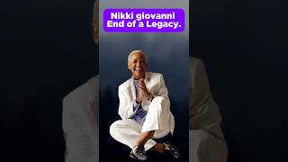 Poet Nikki Giovanni dies at 81 [upl. by Phyl]