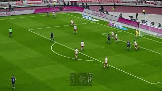 PES 2021 Gameplay  Szkocja  Polska  Liga Narodów 2024 [upl. by Ociredef]