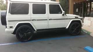 Lexani LX Thirty Tires on Mercedes G Wagon [upl. by Nylaf]