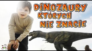 Dinozaury których nie znacie Dinozaury dla dzieci Poznajemy dinozaury Tęczowa Nauka [upl. by Meil]