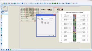 Proteus and Raspberry Pi GPIO Programming [upl. by Elstan]