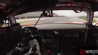 Robert Kubica  Mugello  Mercedes SLS GT3  ONBOARD  2016 [upl. by Anaujal817]