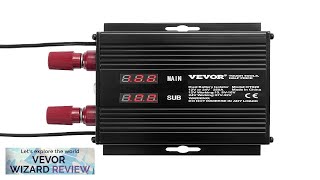 VEVOR 250 AMP Dual Battery Smart Isolator 12V24V Universal VSR Voltage Sensitive Review [upl. by Nahtanoy]