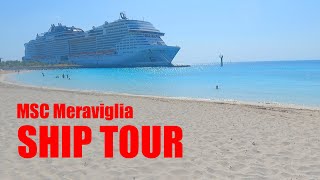 MSC Meraviglia  Ship Tour [upl. by Cassy]