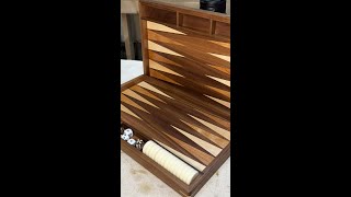 Backgammon board inlays [upl. by Ailegave]