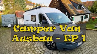 Der Ultimative CAMPER VAN Ausbau für Mountainbiker  EP 1  Alles muss raus [upl. by Atnahsal]