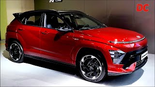 New 2025 Hyundai Kona Electric N Line Ultimate Red Metallic  4K Exterior amp Interior Detail Cut [upl. by Gavrah]