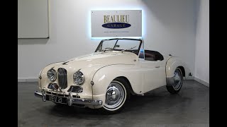 1952 Jowett Jupiter for sale Walkaround and start up Sold [upl. by Lucina543]