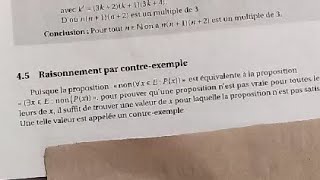 Algèbre 1 s1 MIP LogiqueRaisonmment par contreexemple [upl. by Dier]