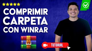 Cómo COMPRIMIR una CARPETA con WIRAR  🔴Comprime tus carpetas pesadas📂 [upl. by Otnicaj]