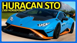 Forza Horizon 5  1500 Horsepower Huracan STO Customization FH5 Huracan STO [upl. by Ranite795]