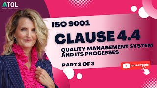 ISO 9001 Clause 44 Quality Management System PART 2  Auditor Training Online [upl. by Yleve]